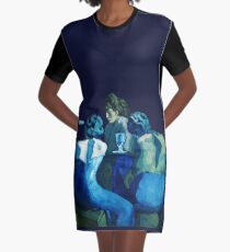 Picasso Blue Period Graphic T-Shirt Dress