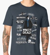 Sherlock quotes Men's Premium T-Shirt