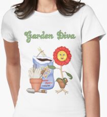 Garden Diva Women's Fitted T-Shirt