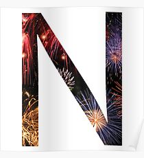 N Fireworks Poster
