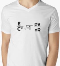 MIT Equation Men's V-Neck T-Shirt