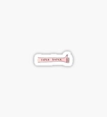 Super Duper Thumbs Up Sticker