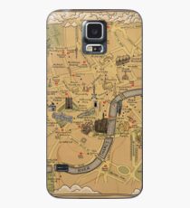 Map of London - Tolkien Inspired Case/Skin for Samsung Galaxy