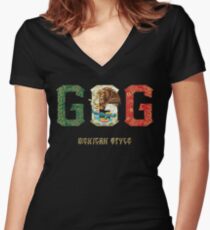Untitled Women's Fitted V-Neck T-Shirt