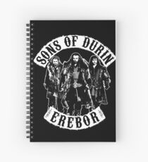Sons of Durin Spiral Notebook