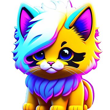 Dj Kitty with headphones Sticker for Sale by Spacefans