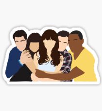 New Girl Cast Sticker