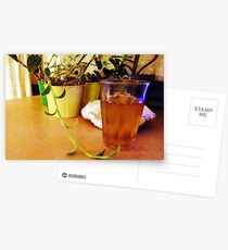 Still Leben with Tea Postcards