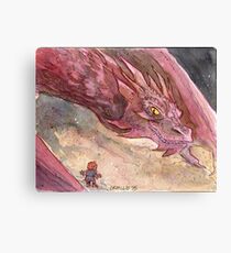 The Temptation of Smaug Canvas Print