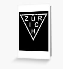 Stylish Zurich Greeting Card