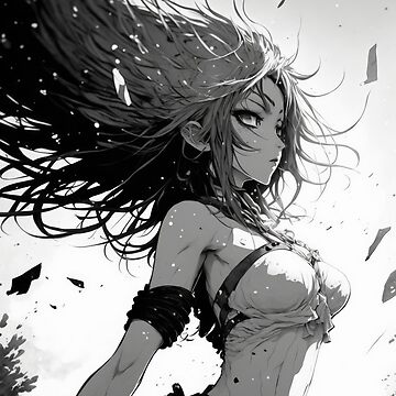 Anime Girl Art (Manga/Anime) Stock Illustration