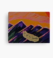 Go On An Adventure Canvas Print