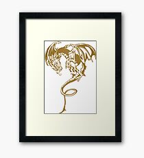 Flying dragon Framed Print