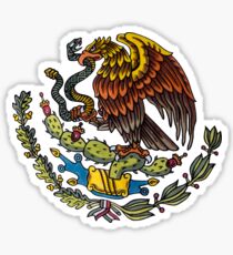 Mexican National Emblem Sticker