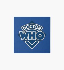 Doctor Who Classic Logo Art Board