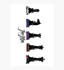 jiu jitsu chess Photographic Print