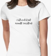 Noodle Incident Women's Fitted T-Shirt