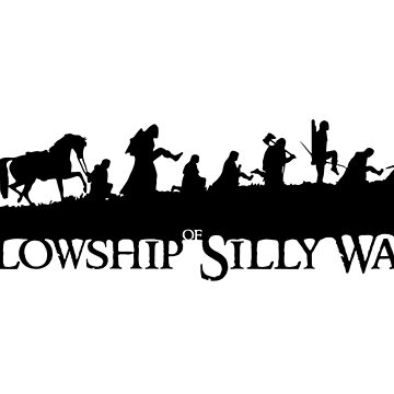 Artwork thumbnail, The Fellowship of Silly Walks by ikadoart