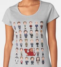 A Field Guide to the Common Cumberbatch (shirt) Women's Premium T-Shirt