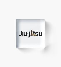 jiu jitsu xadrez Acrylic Block