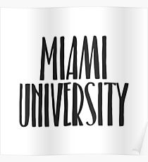 Miami University Poster