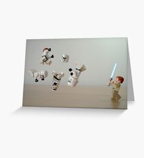 Jedi Circus Greeting Card