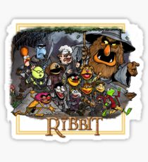 The Ribbit Sticker
