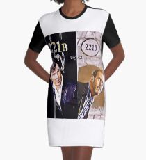 221b or not 221b Graphic T-Shirt Dress