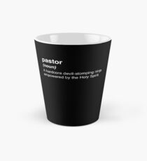 Funny Pastor Definition Tall Mug
