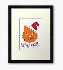 Santa Paws Framed Print