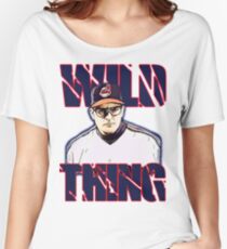 Wild thing - Rick Vaughn Women's Relaxed Fit T-Shirt