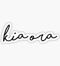 Kia Ora Sticker