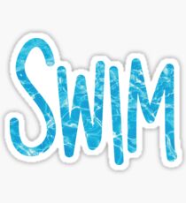 Wasser schwimmen Sticker