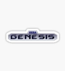 Sega Genesis Color Logo Sticker