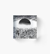 Akhira explosion Acrylic Block