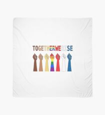 Gemeinsam steigen wir auf, #together, Frauen März, 2018, 2019 Tuch