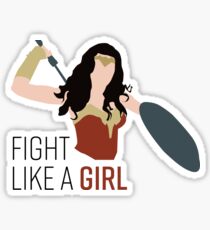 Fight Like a Girl Sticker