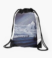 Lonely Mountain Drawstring Bag