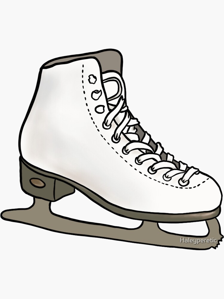 "Ice Skate" Sticker by Haleyperetic Redbubble