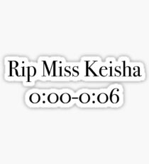 Miss Keisha Sticker