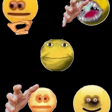 Cursed Emojis Sticker for Sale by gsill