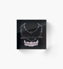 MoC Crow Acrylic Block