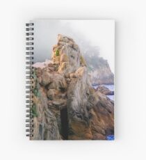 Point Lobos In Fog Spiral Notebook
