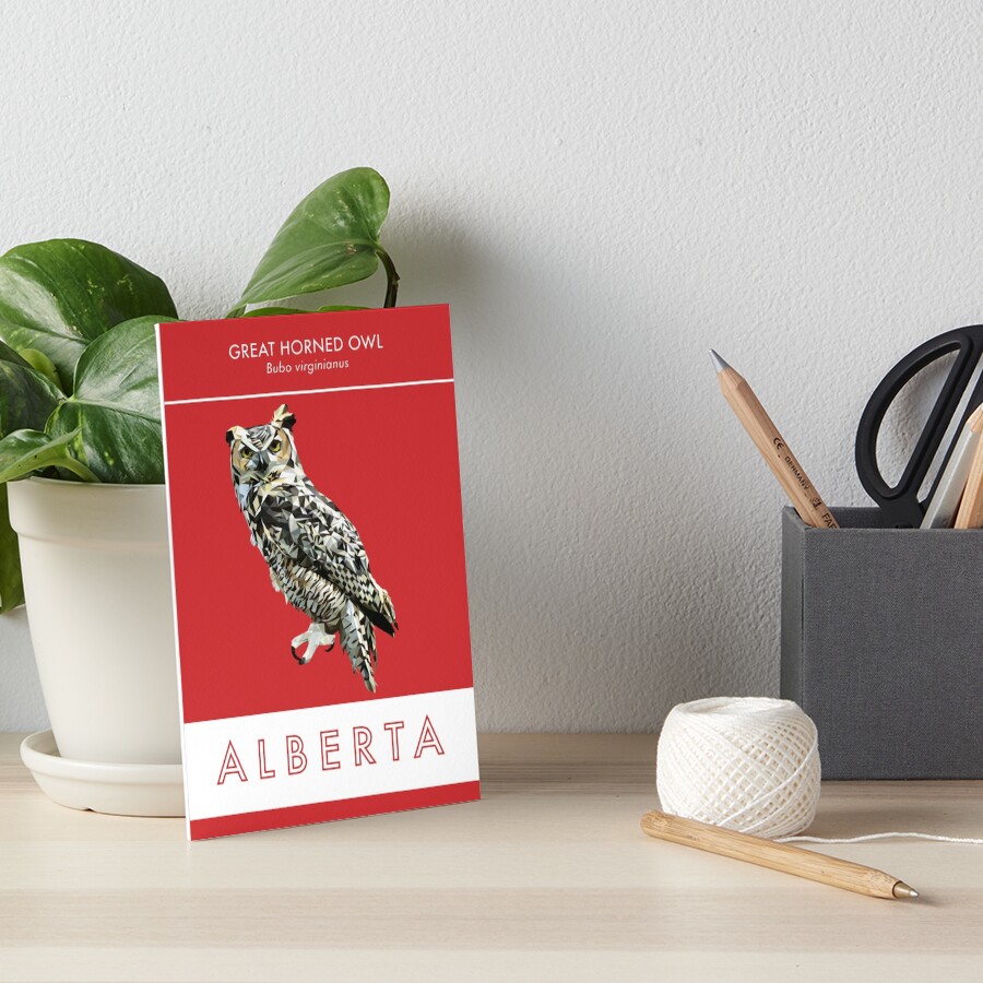 Alberta Art Board Print