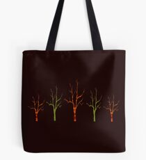 Red Tree Green Tree Tote Bag