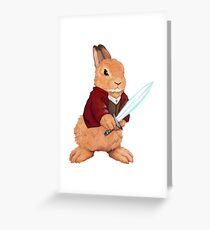 Bravest little hoppit of them all Greeting Card