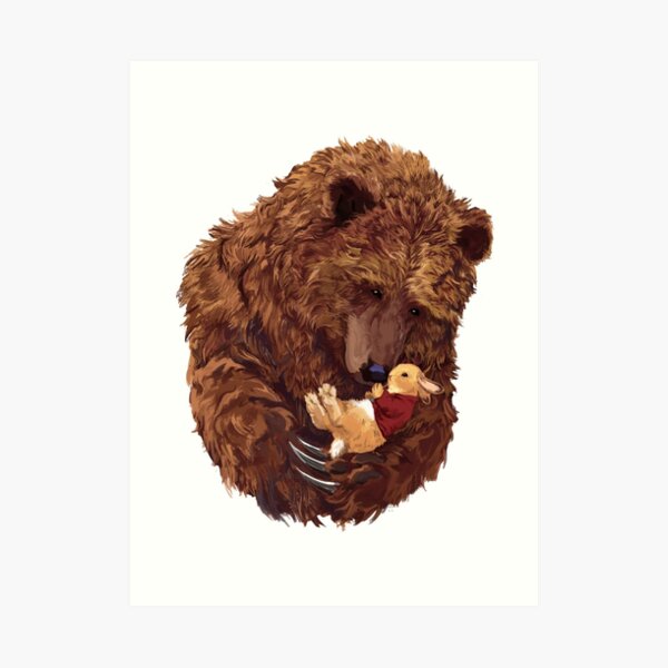 Bilbo Bunnins Art Print