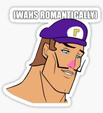 Waluigi Sticker