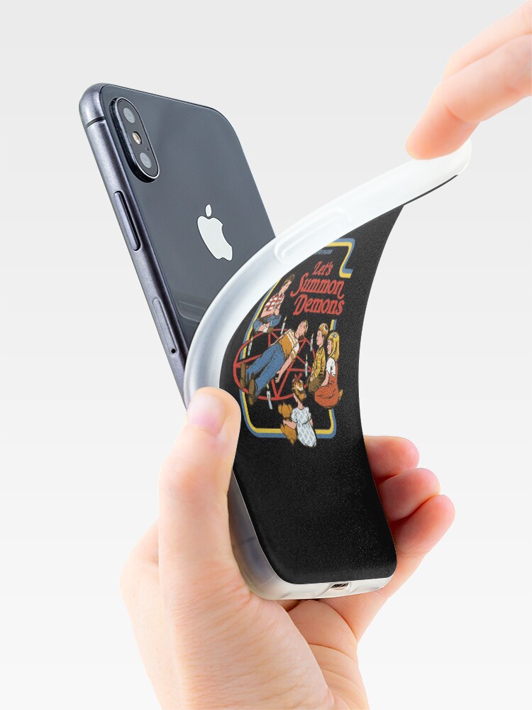 Alternate view of Let's Summon Demons iPhone Case & Cover