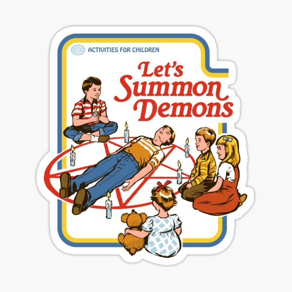 Let's Summon Demons Sticker